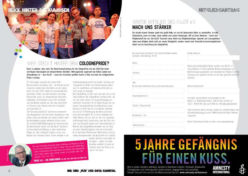 ColognePride Programmheft 2014