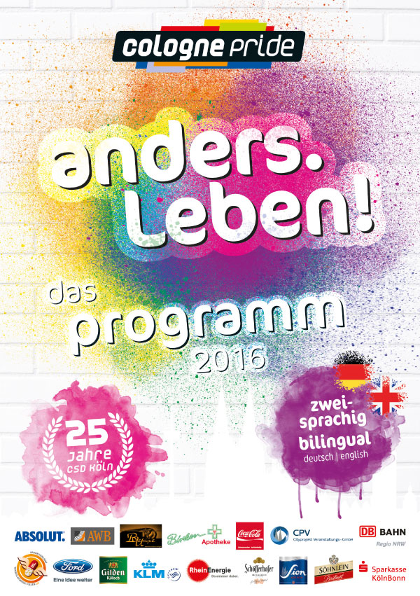 ColognePride Programmheft 2016
