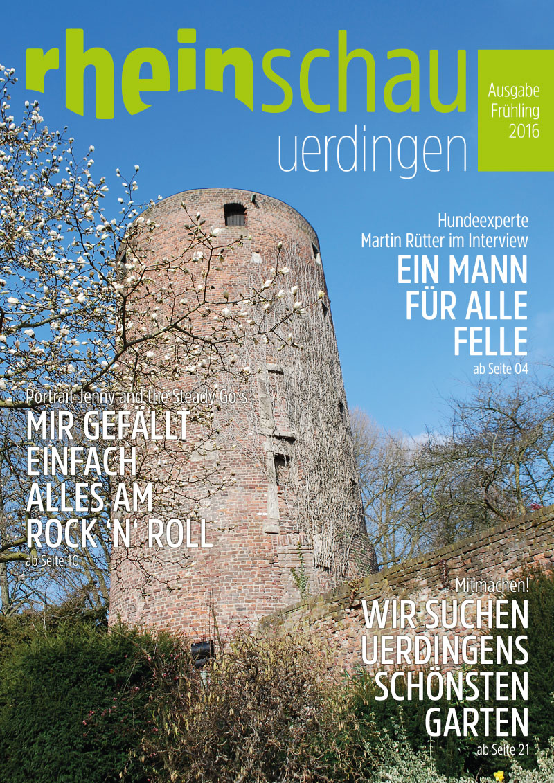 rheinschau Cover Ausgabe Frühling 2016